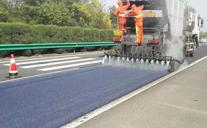 Five major features of highway preventive maintenance technology sandy fog seal